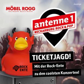 Das ist die antenne 1 Neckarburg Rock & Pop - Ticketjagd!