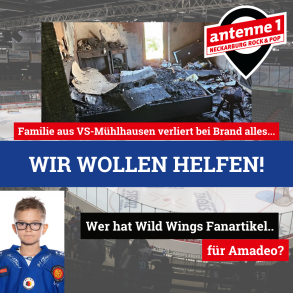Der größte Wild Wings Fan der Region: Amadeo aus Mühlhausen!